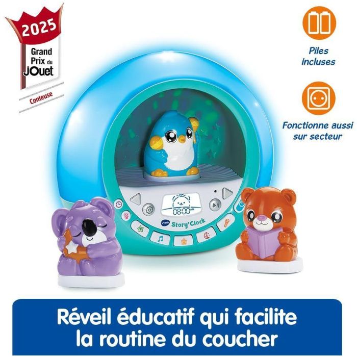 VTECH - STORY'CLOCK - MA CONTEUSE RÉVEIL - Bleu 1
