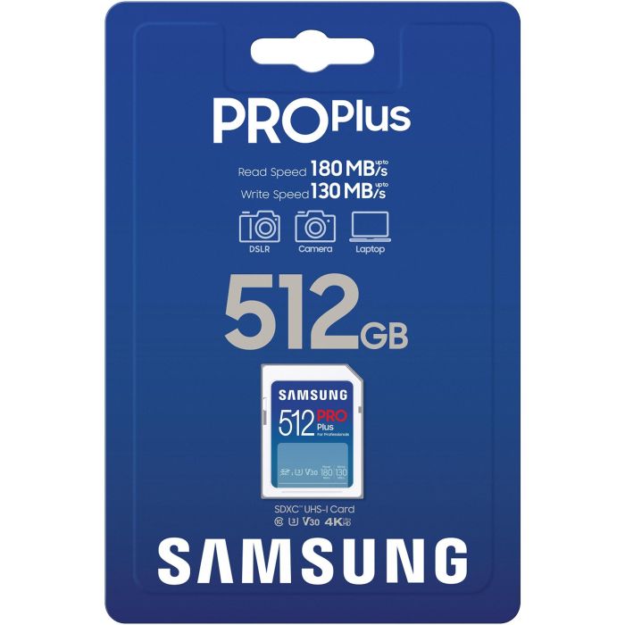 CARD Card 512GB Samsung XC PRO Plus (2023)(CL10) retail 4