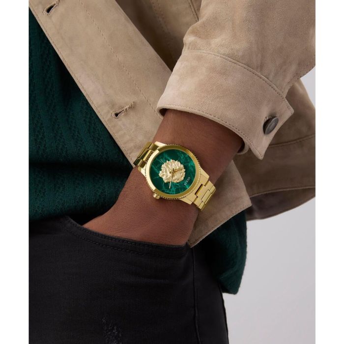 Montre Homme Guess MONARCH Doré 5