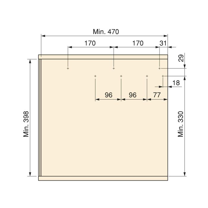 Emuca Bac de tri sélectif pour montage latéral sur meuble de cuisine Recycle 2x24litres, Acier, Plastique gris anthracite 12