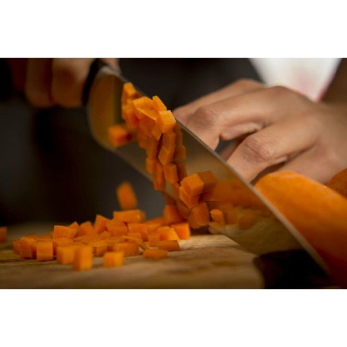 Couteau de cuisine Tefal K23207 Noir 7" Acier inoxydable 20 cm 2