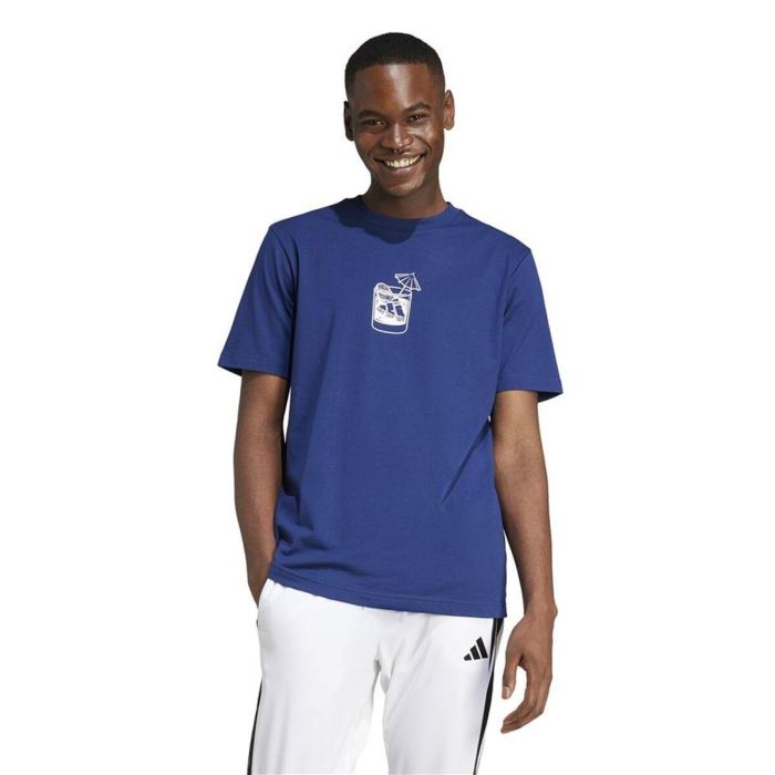 T-shirt à manches courtes homme Adidas Drink Bleu 15-16 Ans 5 T-shirt à manches courtes homme Adidas Drink Bleu 15-16 Ans 5