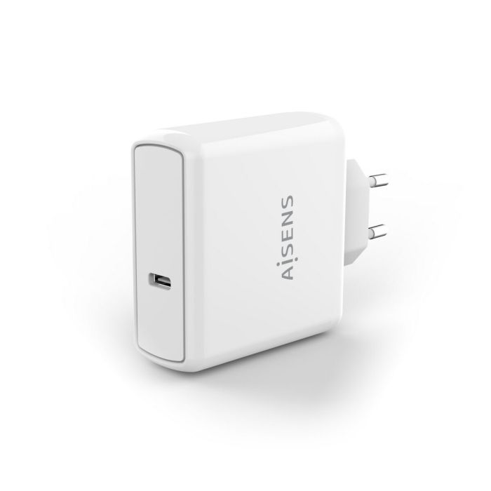 Chargeur Aisens PD 3.0 QC 3.0 Blanc 60 W USB-C 2 Chargeur Aisens PD 3.0 QC 3.0 Blanc 60 W USB-C 2