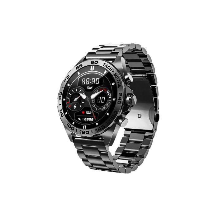 Montre intelligente beafon WATCH 501 1,43" Acier Noir mat 0 Montre intelligente beafon WATCH 501 1,43" Acier Noir mat 0