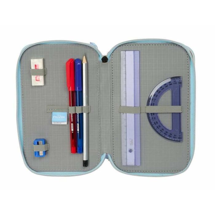 Pochette à crayons triple Frozen Ice magic 12,5 x 19,5 x 5,5 cm 3