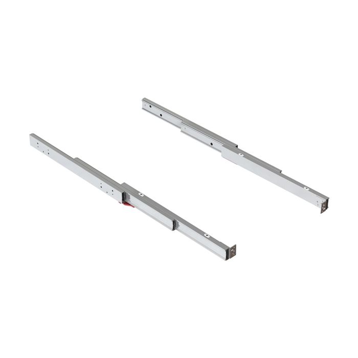 Emuca Coulisses de table télescopique Shot, Aluminium, Inox anodisé 0 Emuca Coulisses de table télescopique Shot, Aluminium, Inox anodisé 0