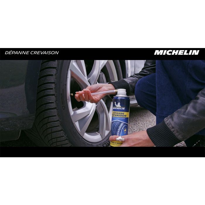 Dépanne crevaison - MICHELIN - Répare et Regonfle sans démontage - 500ml 2 Dépanne crevaison - MICHELIN - Répare et Regonfle sans démontage - 500ml 2