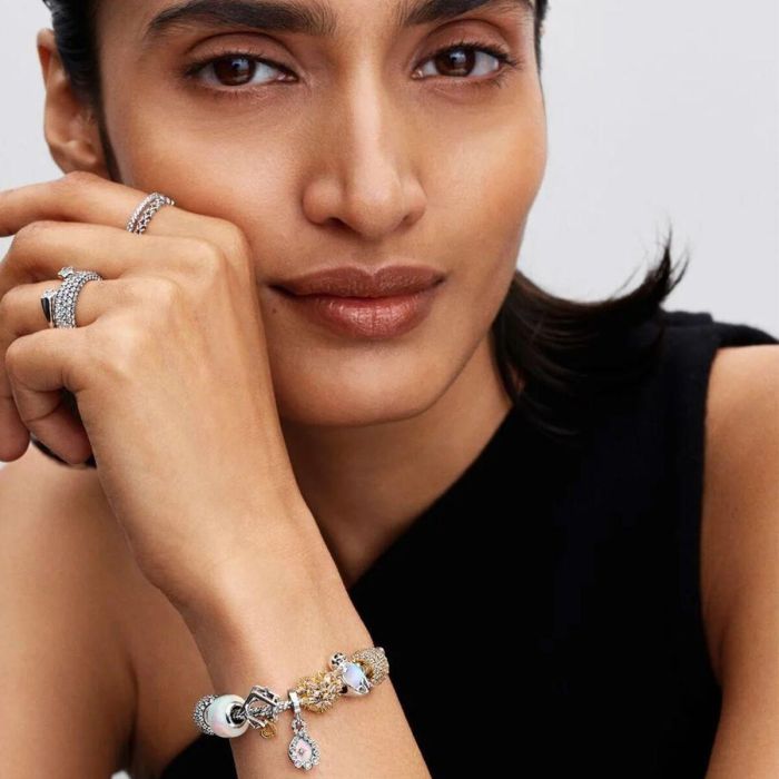 Perle de verre Femme Pandora 794146C01 Argenté 2