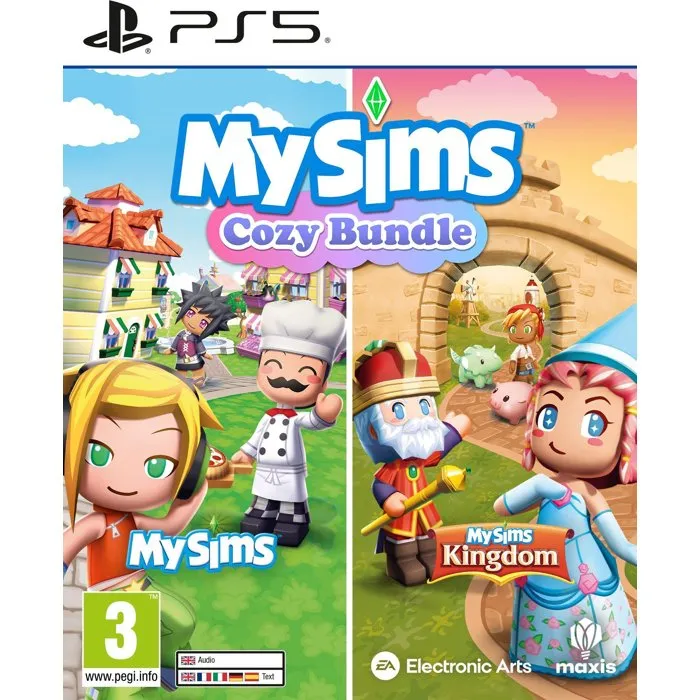 Electronic Arts MySims Cozy Bundle - Jeu Rétro PS5 - Compilation Cosy avec MySims et MySims Kingdom Electronic Arts MySims Cozy Bundle - Jeu Rétro PS5 - Compilation Cosy avec MySims et MySims Kingdom