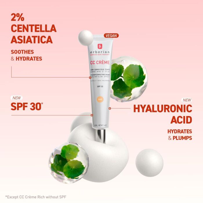 Set de Maquillage Erborian CC CREAM centella asiática 9