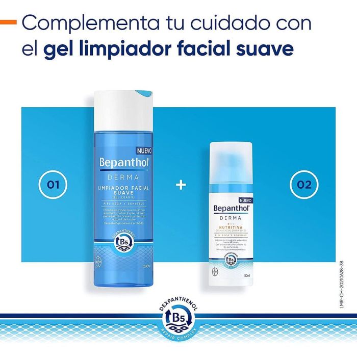 Crème visage nourrissante Bepanthol DERMA Spf 25 50 ml 2 Crème visage nourrissante Bepanthol DERMA Spf 25 50 ml 2