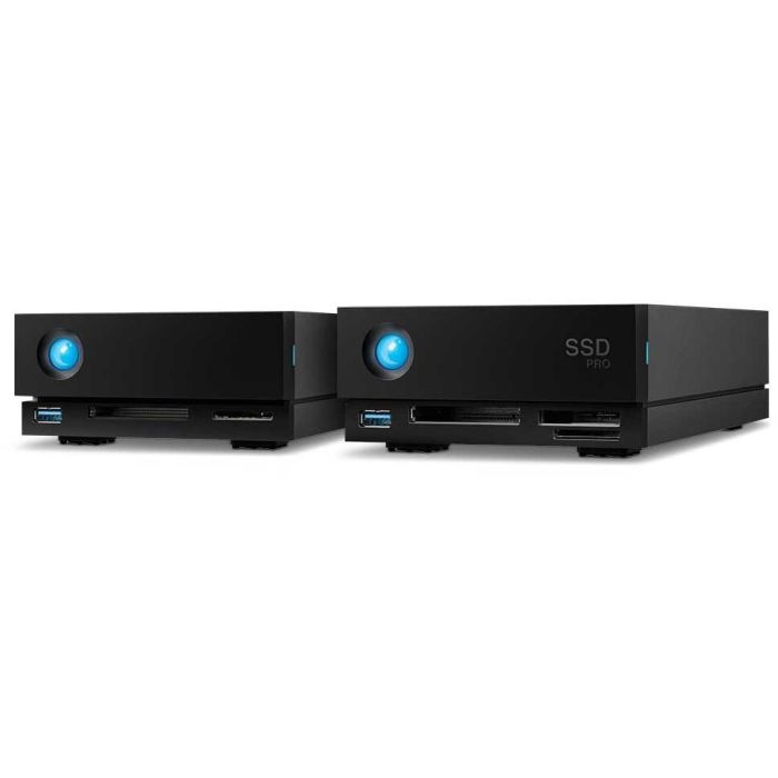 LACIE 1big Dock SSD Pro 4TB Thunderbolt 3 USB 3.1 8,9cm 3,5Zoll fuer MAC & PC - grau 13