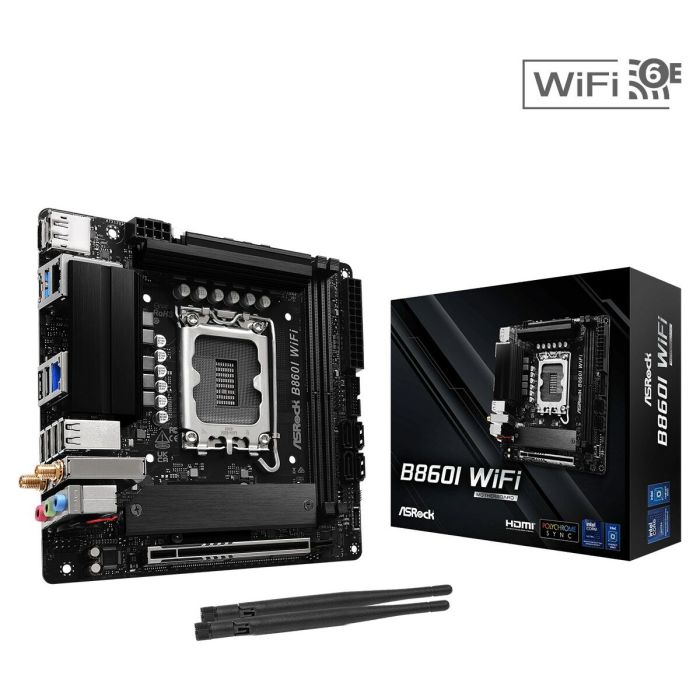 Carte Mère ASRock B860I WiFi Intel B860 LGA 1851