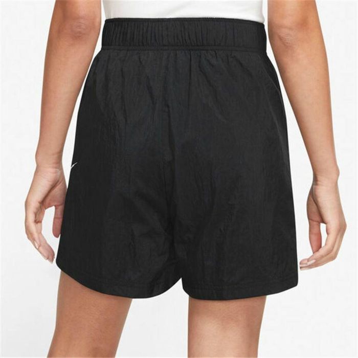 Short de Sport pour Femme Nike Sportswear Essential Noir 3 Short de Sport pour Femme Nike Sportswear Essential Noir 3