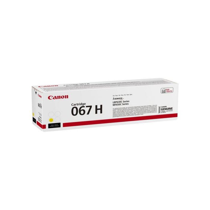 Toner original Canon 067H Jaune 0 Toner original Canon 067H Jaune 0