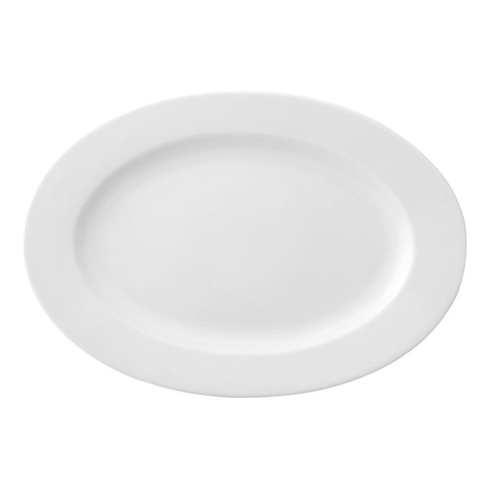 Assiette plate Ariane Prime Oblongue Céramique Blanc (38 x 25 cm) (6 Unités) 2 Assiette plate Ariane Prime Oblongue Céramique Blanc (38 x 25 cm) (6 Unités) 2