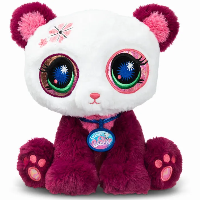 Bandai Littlest Pet Shop - Peluche Deluxe Panda 25 cm - BF00669 - Jouet Doux et Coloré Bandai Littlest Pet Shop - Peluche Deluxe Panda 25 cm - BF00669 - Jouet Doux et Coloré