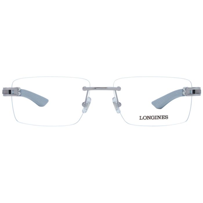 Monture de Lunettes Homme Longines LG5006-H-55014 Gris Ø 55 mm 4 Monture de Lunettes Homme Longines LG5006-H-55014 Gris Ø 55 mm 4