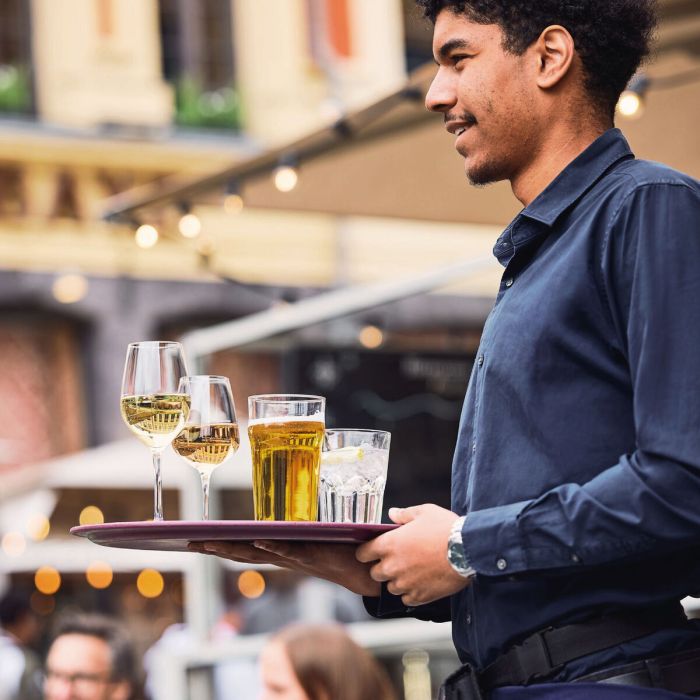 Verre à bière Arcoroc Nonic Transparent verre 280 ml (24 Unités) 4