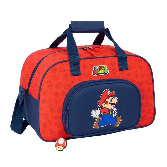 Sac de sport Super Mario Trick Rouge Bleu foncé 40 x 24 x 23 cm 0 Sac de sport Super Mario Trick Rouge Bleu foncé 40 x 24 x 23 cm 0