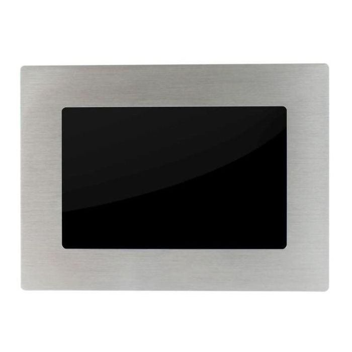 ALLNET Touch Display Tablet 12 Zoll zbh. Blende für Einbaurahmen, silber breit 2