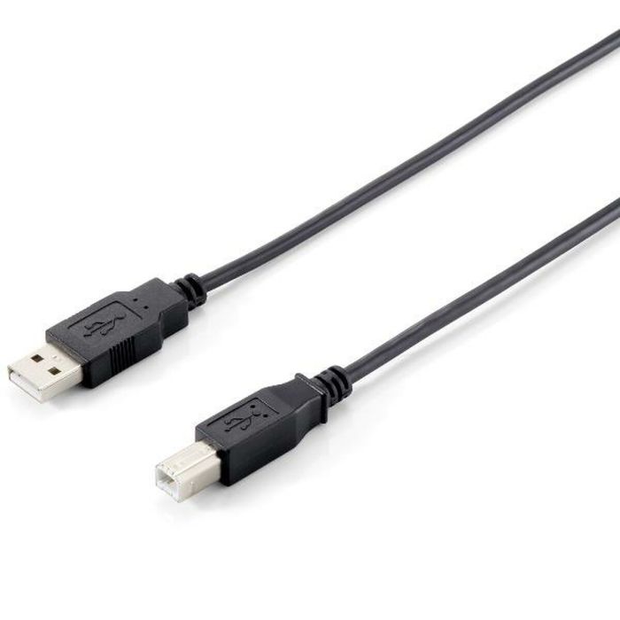 Câble USB 2.0 A vers USB B Equip 128862 Noir 5 m