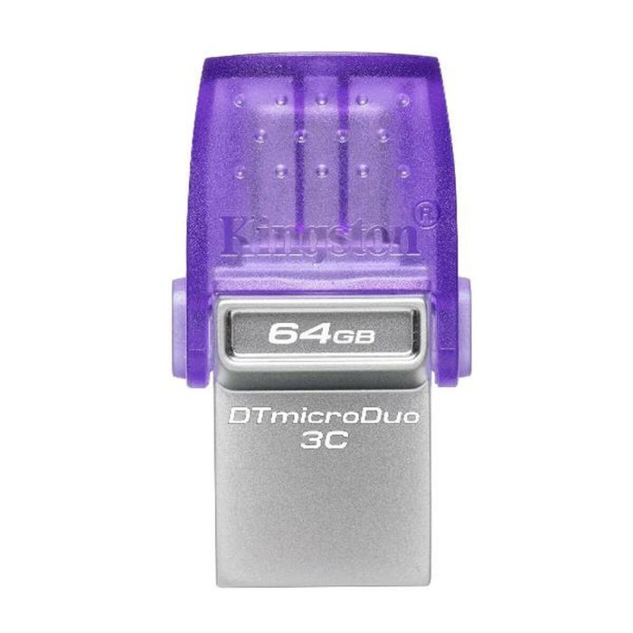 Clé USB Kingston microDuo 3C Violet Pourpre 64 GB 8 Clé USB Kingston microDuo 3C Violet Pourpre 64 GB 8