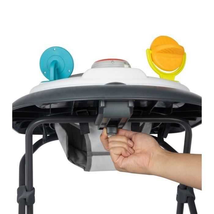 BEBECONFORT EXPLORER Trotteur avec tablette musicale, de 6 a 18 mois (12 kg), Tinted graphite 2