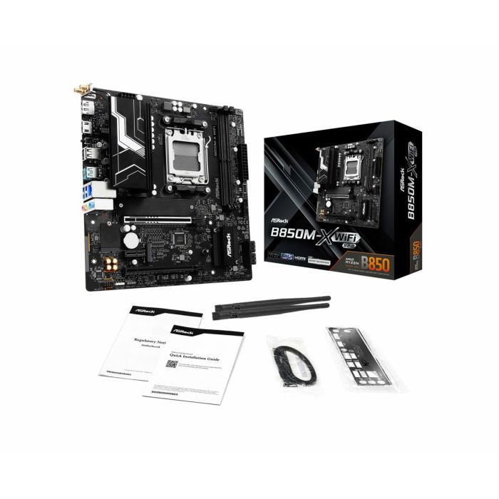 Carte Mère ASRock B850M-X WiFi R2.0 1 Carte Mère ASRock B850M-X WiFi R2.0 1