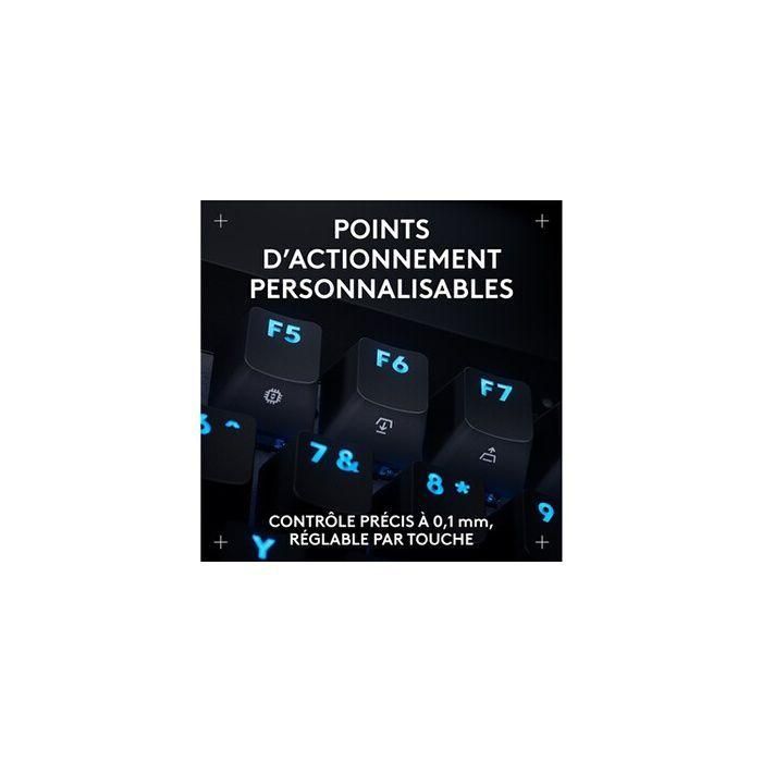 Clavier gamer - Filaire - Logitech G - Pro X TKL Rapid - AZERTY - Noir 3