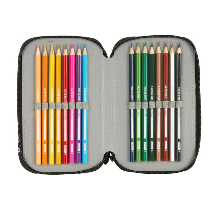 Fourre-tout F.C. Barcelona Noir 12,5 x 19,5 x 5,5 cm 37 Pièces 4