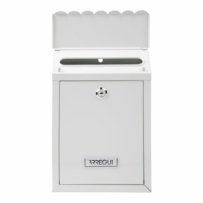 Boîte aux lettres Arregui Blanc Acier Civic 4