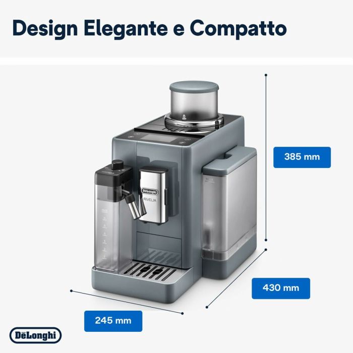 Cafetière superautomatique DeLonghi EXAM 440.55.G 1450 W 1,4 L 6 Tasses 250 g 2