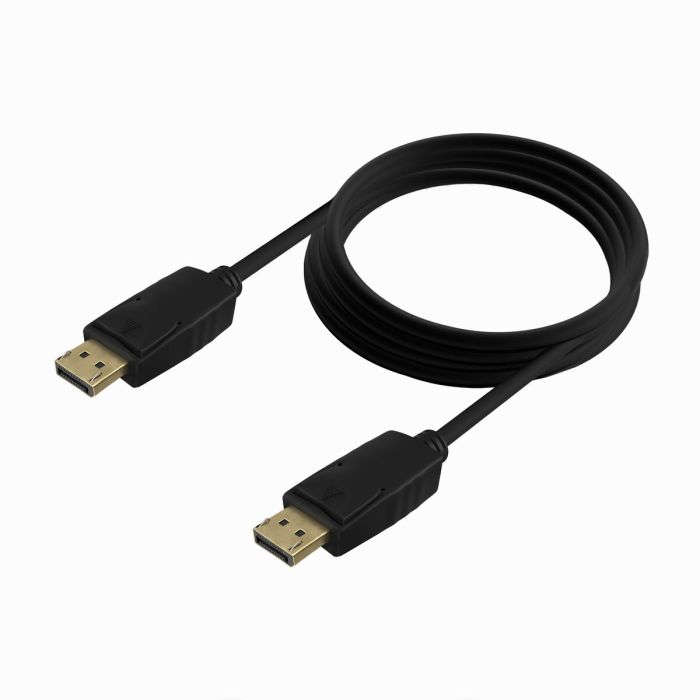 Câble DisplayPort Aisens A124-0740 2 m Noir 4K Ultra HD 2 Câble DisplayPort Aisens A124-0740 2 m Noir 4K Ultra HD 2