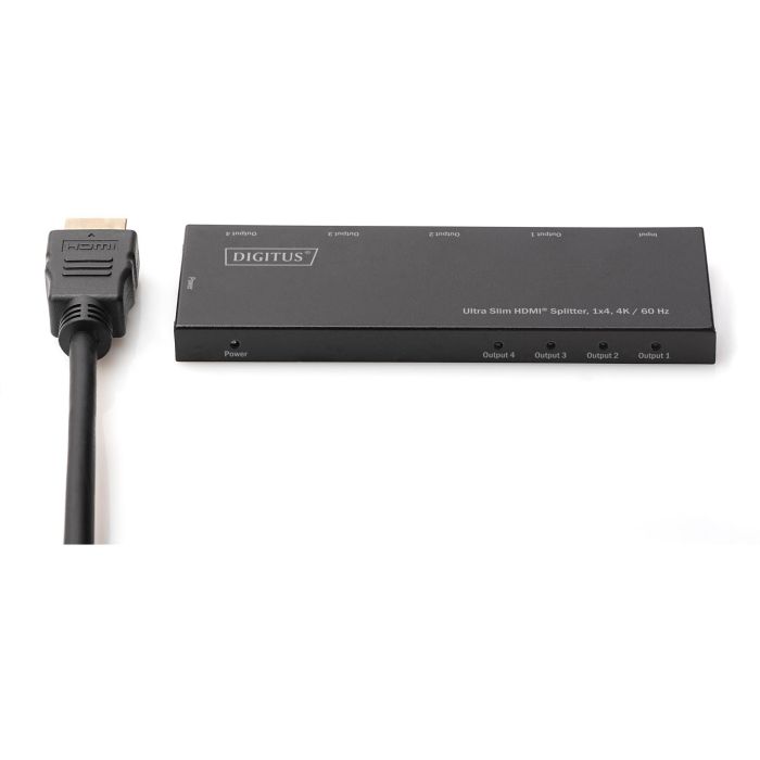DIGITUS Ultra Slim HDMI Splitter, 1x4, 4K / 60 Hz 2