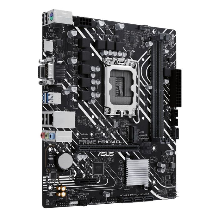 Carte Mère Asus PRIME H610M-D H610 LGA 1700 14 Carte Mère Asus PRIME H610M-D H610 LGA 1700 14