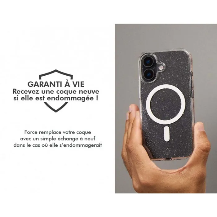 Force Case Coque FC Air Xtrem MagSafe Recyclé à Paillettes pour iPhone 17 Pro Max - Protection Premium et Élégante Force Case Coque FC Air Xtrem MagSafe Recyclé à Paillettes pour iPhone 17 Pro Max - Protection Premium et Élégante