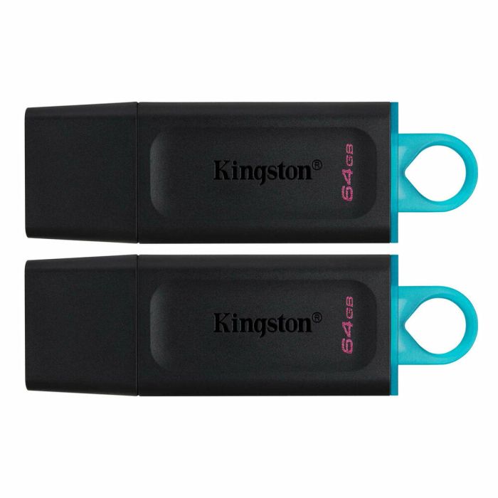 Clé USB Kingston DataTraveler Exodia Vert 64 GB 2 pcs 0 Clé USB Kingston DataTraveler Exodia Vert 64 GB 2 pcs 0