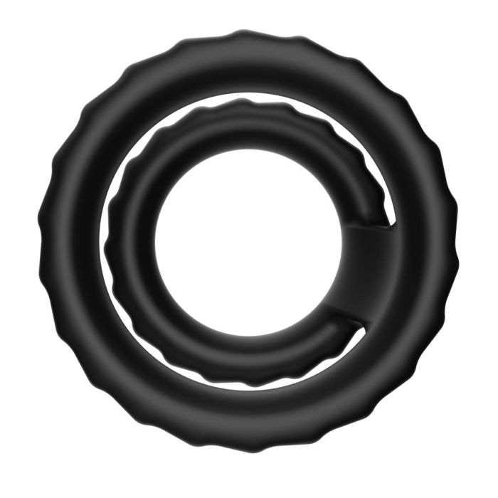 Anneau Pénis Forto Noir (Taille unique) 4 Anneau Pénis Forto Noir (Taille unique) 4