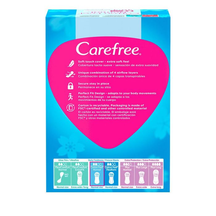 Protecteur Respirant Carefree 44 Unidades 1 Protecteur Respirant Carefree 44 Unidades 1