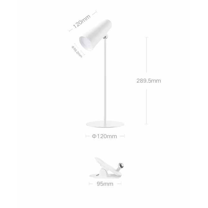 Lampe de bureau Xiaomi BHR8959GL Blanc 3,5 W 2 Lampe de bureau Xiaomi BHR8959GL Blanc 3,5 W 2