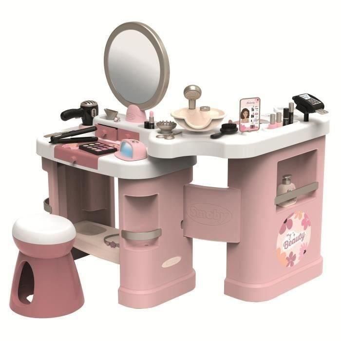 SMOBY - My Beauty Center - Institut de Beauté 3 en 1 - Coiffure, Onglerie, Maquillage Factice - 26 Accessoires - Des 3 ans 0 SMOBY - My Beauty Center - Institut de Beauté 3 en 1 - Coiffure, Onglerie, Maquillage Factice - 26 Accessoires - Des 3 ans 0