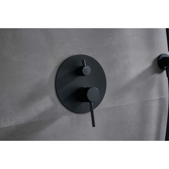 Colonne de douche Imex MONZA NM GPM039/NG Acier inoxydable Laiton ABS 3