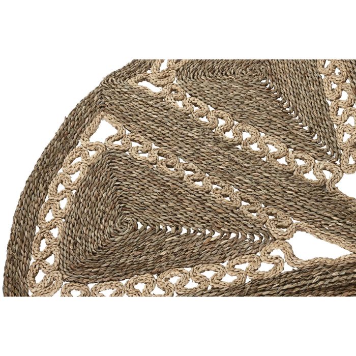 Tapis Home ESPRIT Naturel Tropical 178 X 178 X 1,8 cm 2