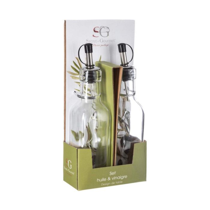 Set de pansement Secret de Gourmet Huilier Vinaigrier 160 ml 1 Set de pansement Secret de Gourmet Huilier Vinaigrier 160 ml 1