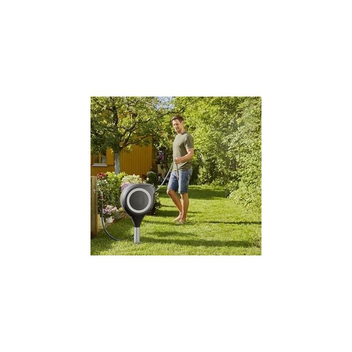 Gardena Garten-Schlauchbox RollUp M (weiß) 20 m 3