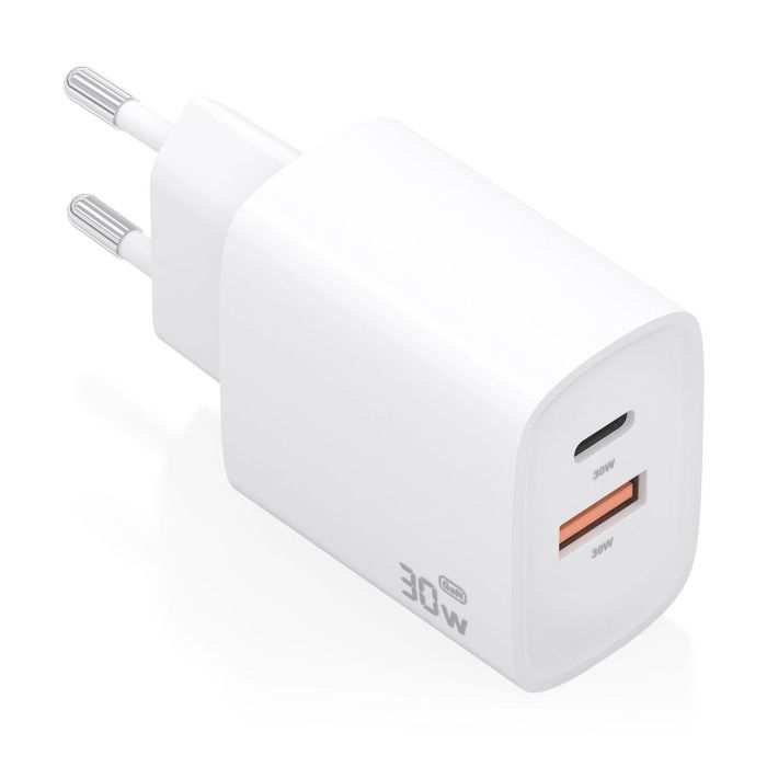 Chargeur mural Aisens A110-0952 30 W Blanc 3 Chargeur mural Aisens A110-0952 30 W Blanc 3