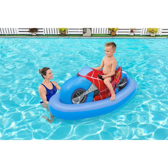 Bestway Figurine Gonflable Moto Spiderman 170x84 cm +3 Ans Plage et Piscine 98794 2 Bestway Figurine Gonflable Moto Spiderman 170x84 cm +3 Ans Plage et Piscine 98794 2