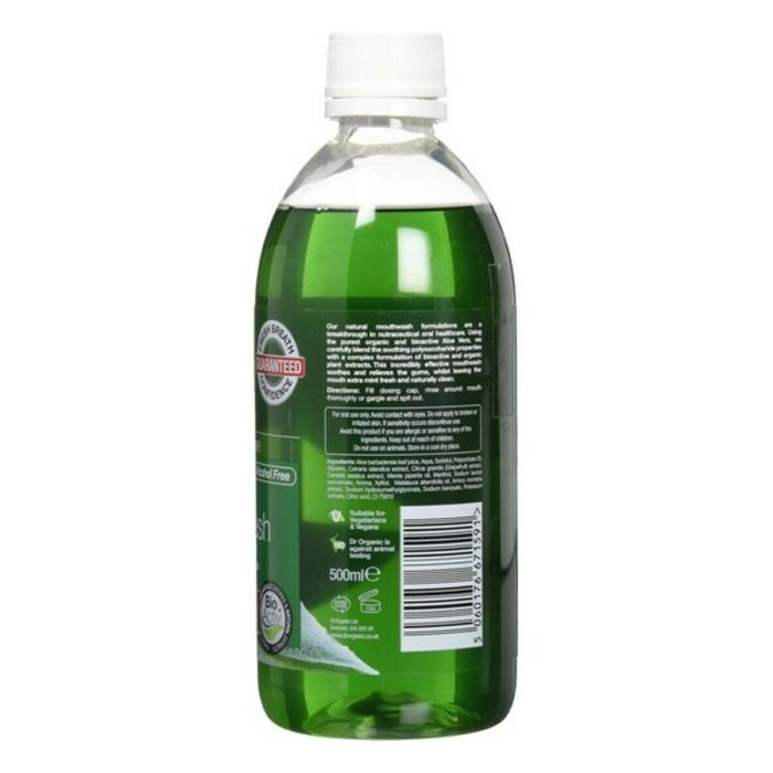 Bain de Bouche Dr.Organic Aloe Vera 500 ml 2