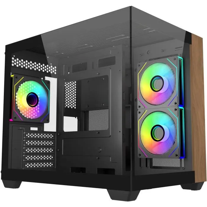 Cooler Master Elite 481 Boîtier PC Micro-ATX, Architecture Dual-Chamber, Support GPU 410 mm, Compatible Radiateur 360 mm, Panneaux Verre Trempé et USB-C 3.2 Gen2 Cooler Master Elite 481 Boîtier PC Micro-ATX, Architecture Dual-Chamber, Support GPU 410 mm, Compatible Radiateur 360 mm, Panneaux Verre Trempé et USB-C 3.2 Gen2